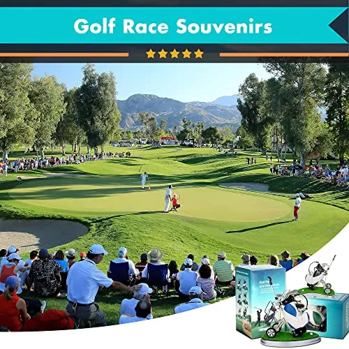 10L0L Golf Pens with Golf Bag Holder Novelty Gifts with 3 Pieces Aluminum Pen Office Desk Golf Bag Pencil Holder for Men Fathers Day Golf Souvenirs Unique Gifts For Golfer Fans Coworker s