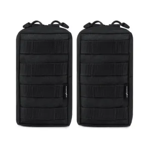 2 Pack Molle Compact & Water-Resistant EDC Pouch
