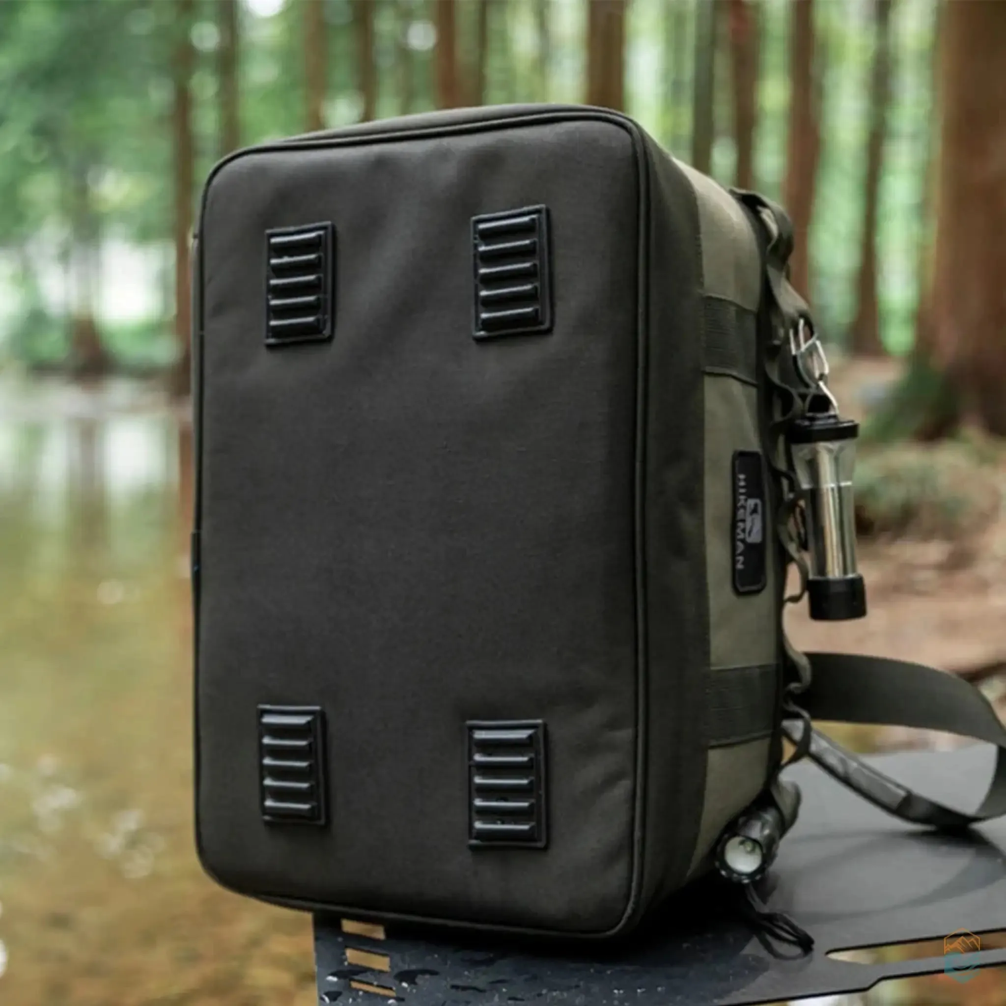 20L Large Capacity Camping Utility Bag with Oxford Cloth and Cookware Storage