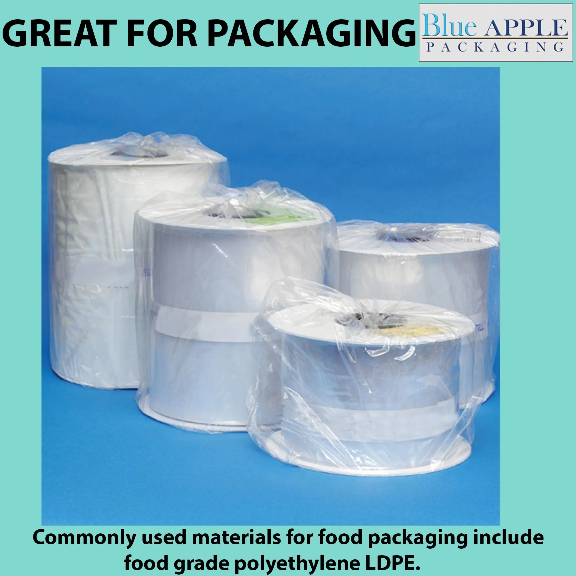 3X3 Inches Kwik-Fill® Pre-Opened Poly Bags on Roll 2.75 Mil AutoBags 2500/RL