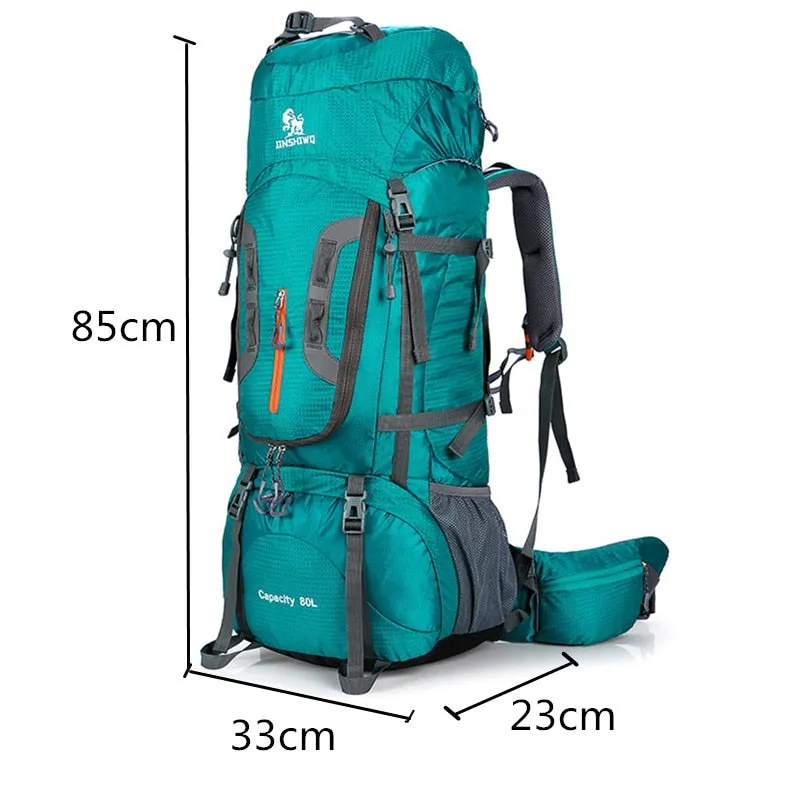 60L backpack camping mountaineering bag waterproof hiking backpacks molle bag