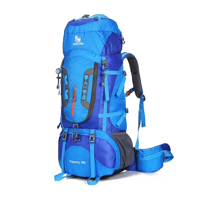 60L backpack camping mountaineering bag waterproof hiking backpacks molle bag