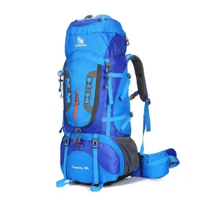 60L backpack camping mountaineering bag waterproof hiking backpacks molle bag