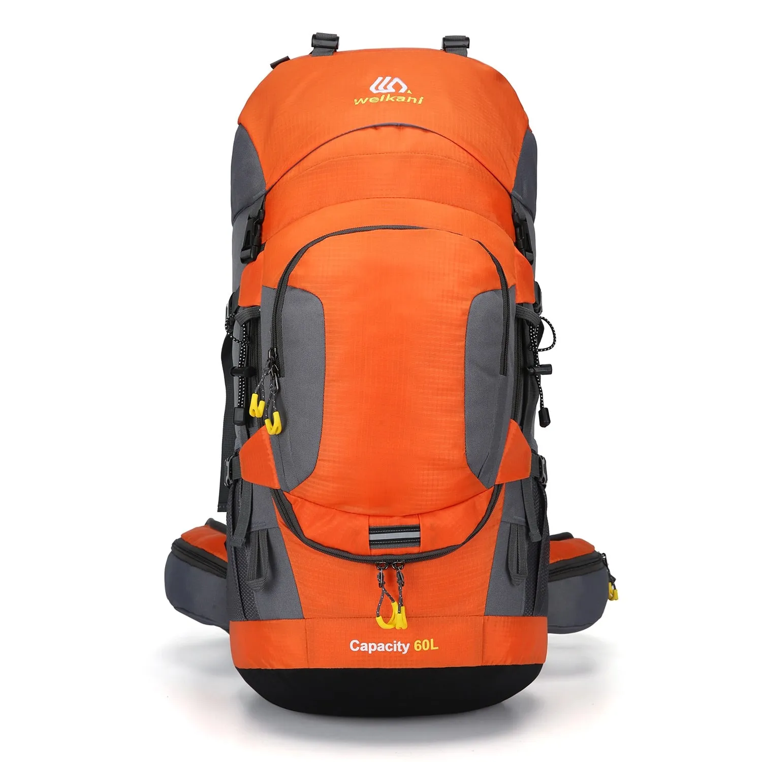 60L Outdoor Hiking Backpacks Travel Climbing Bag Waterproof Bags Trekking Camping with Rain Cove