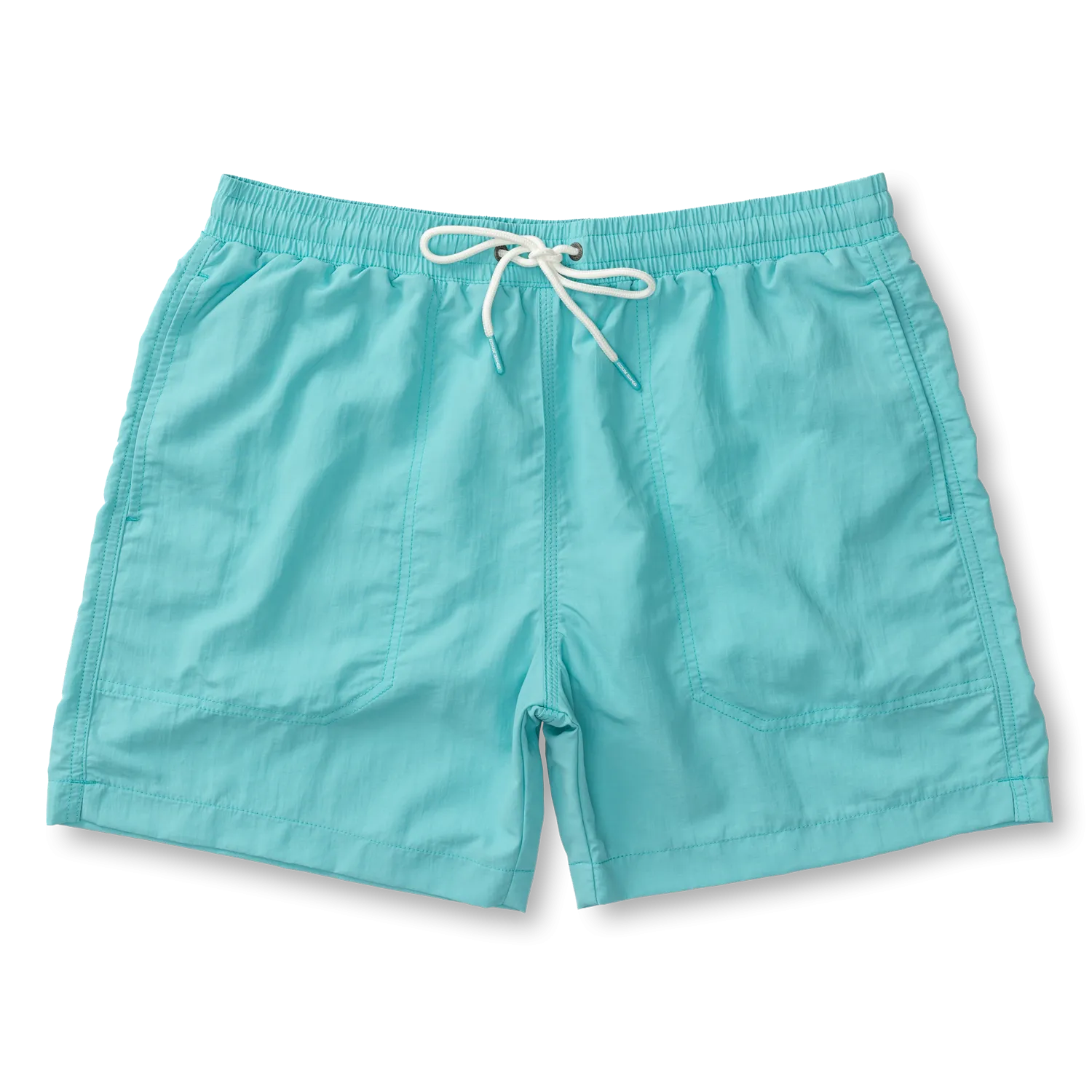 6" Solid Sailport Swim Short