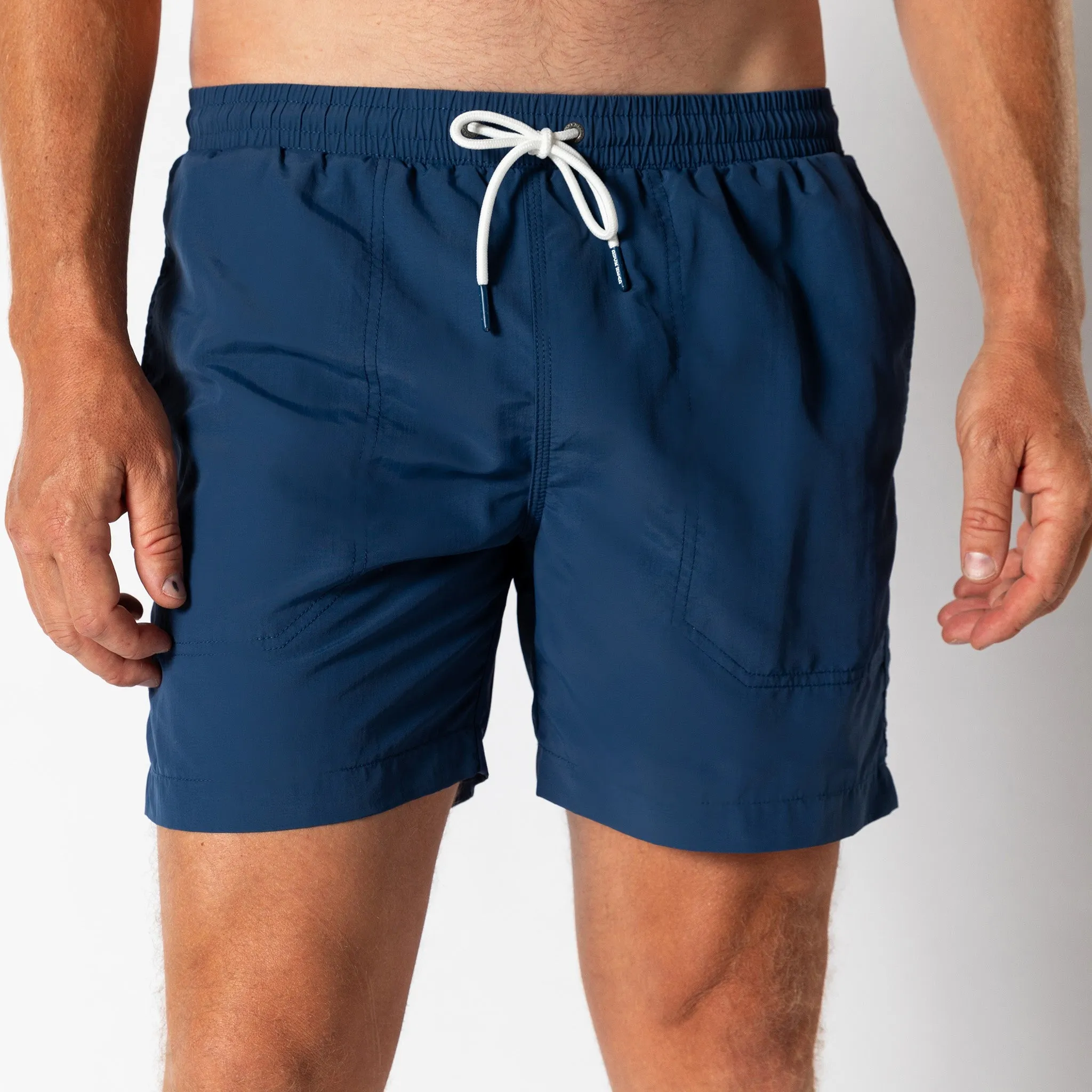 6" Solid Sailport Swim Short