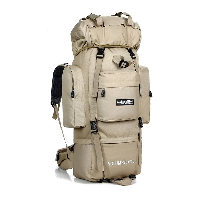 80L Outdoor Backpack Camping Travel Bag Professional Men and Women Hiking Climbing Bag