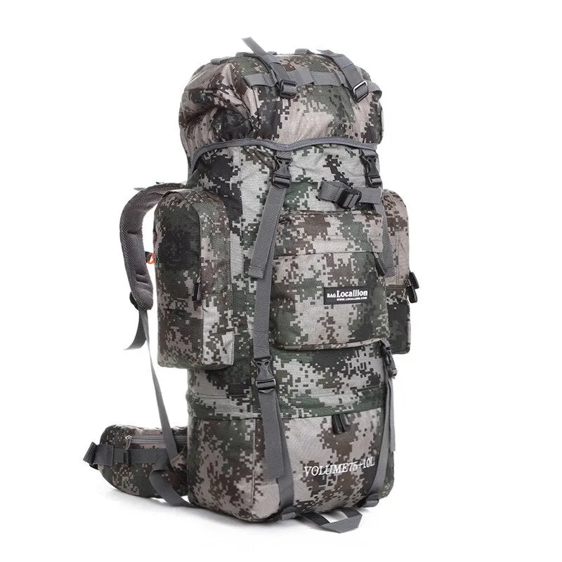 80L Outdoor Backpack Camping Travel Bag Professional Men and Women Hiking Climbing Bag
