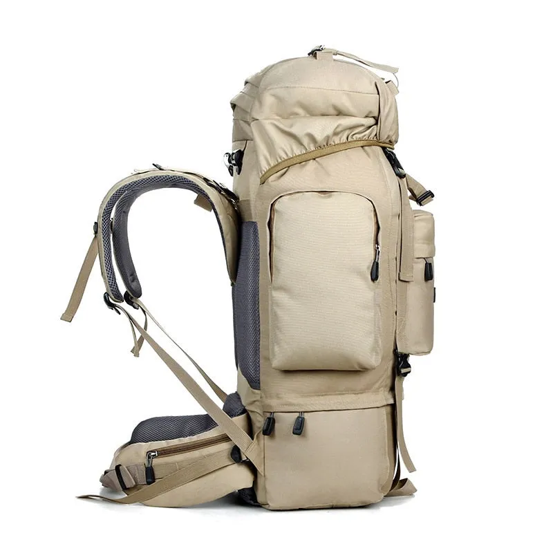 80L Outdoor Backpack Camping Travel Bag Professional Men and Women Hiking Climbing Bag
