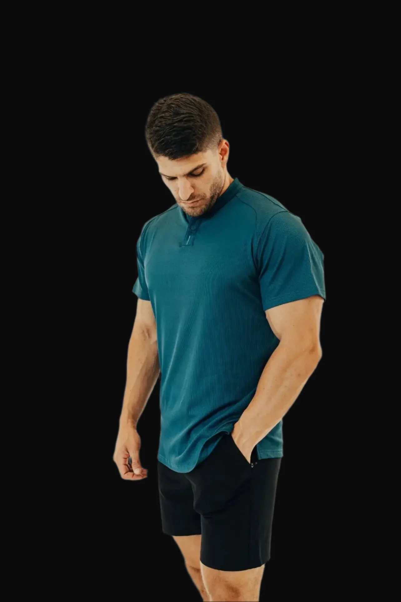 Ace 6’ Golf Short - Midnight Black