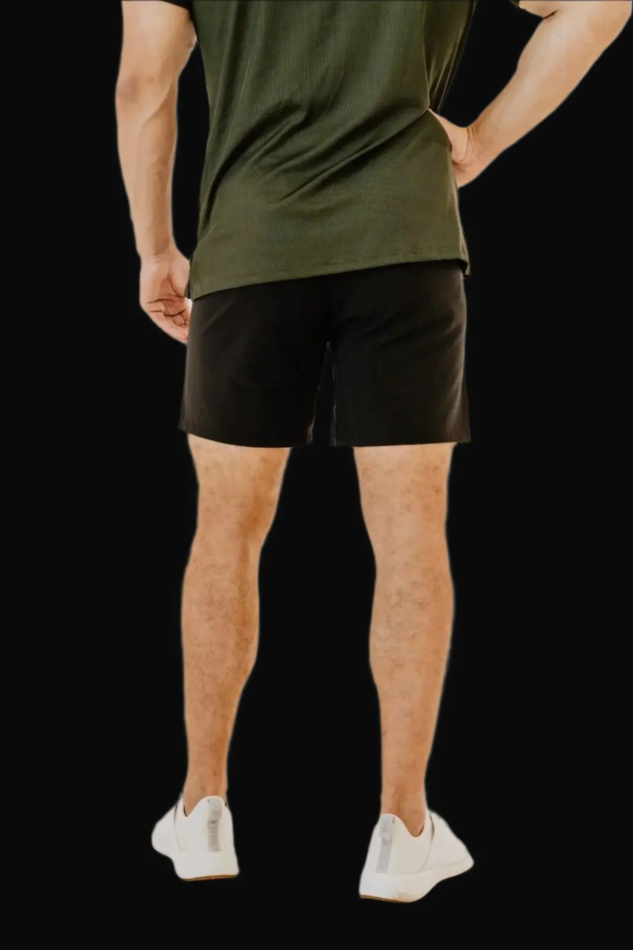 Ace 6’ Golf Short - Midnight Black