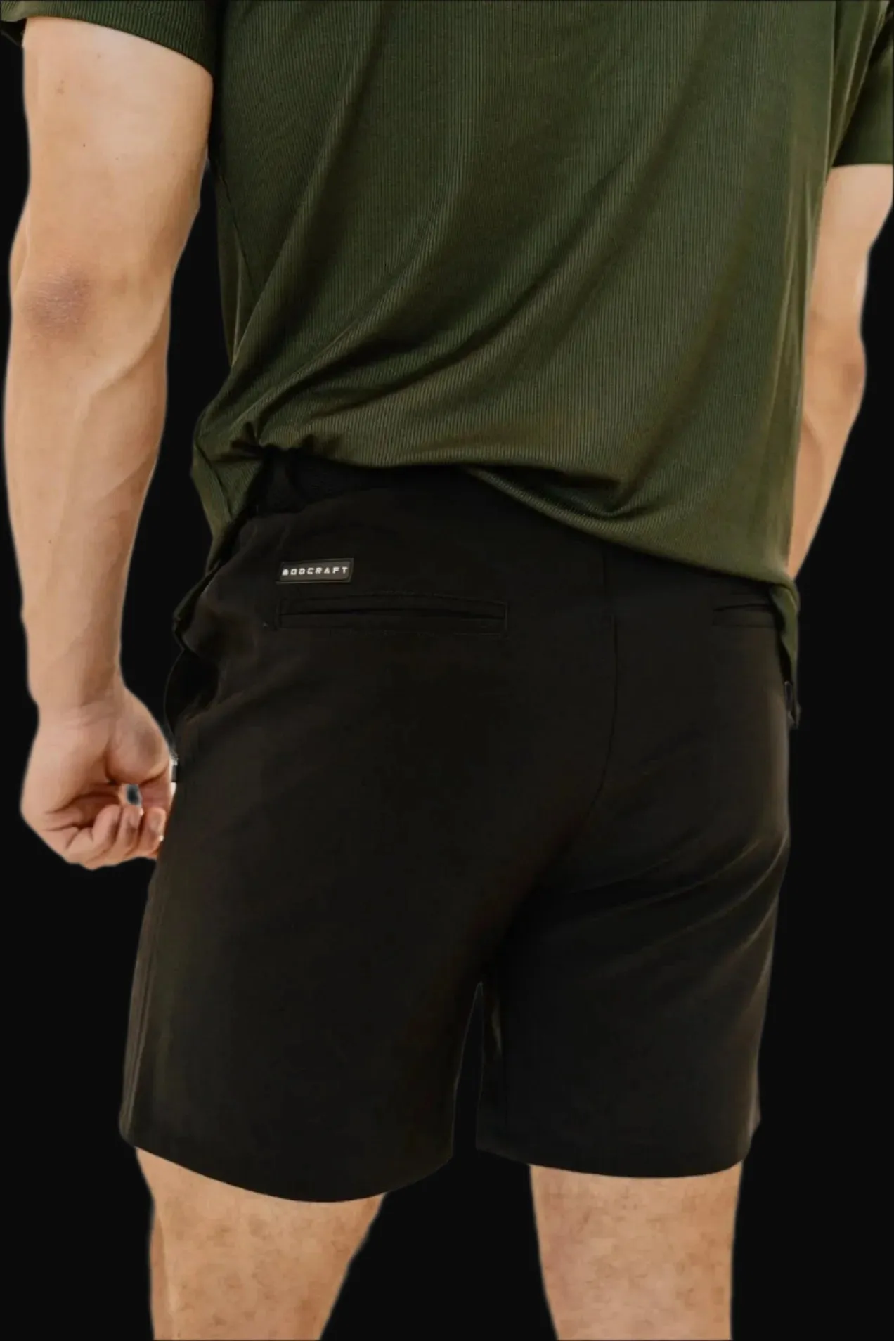 Ace 6’ Golf Short - Midnight Black