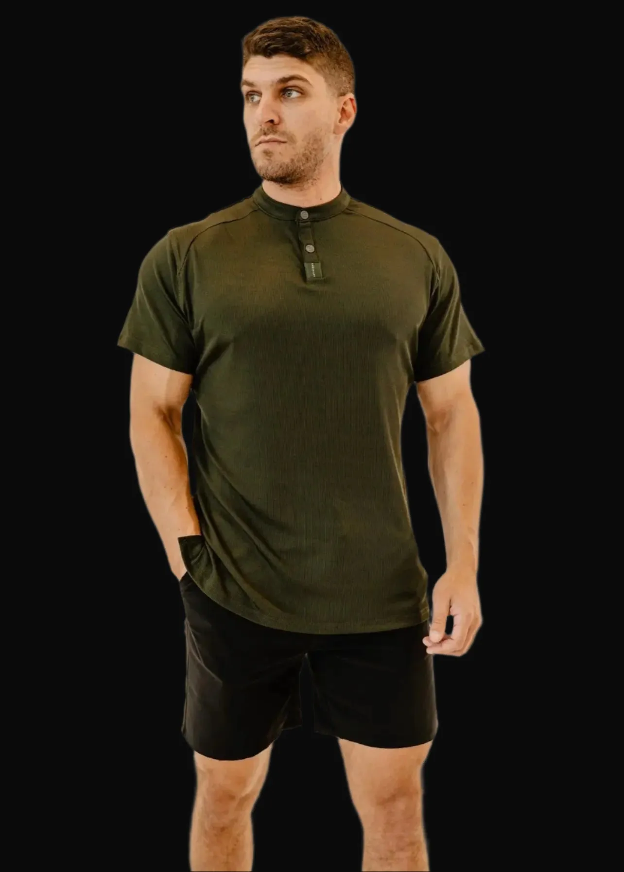 Ace 6’ Golf Short - Midnight Black