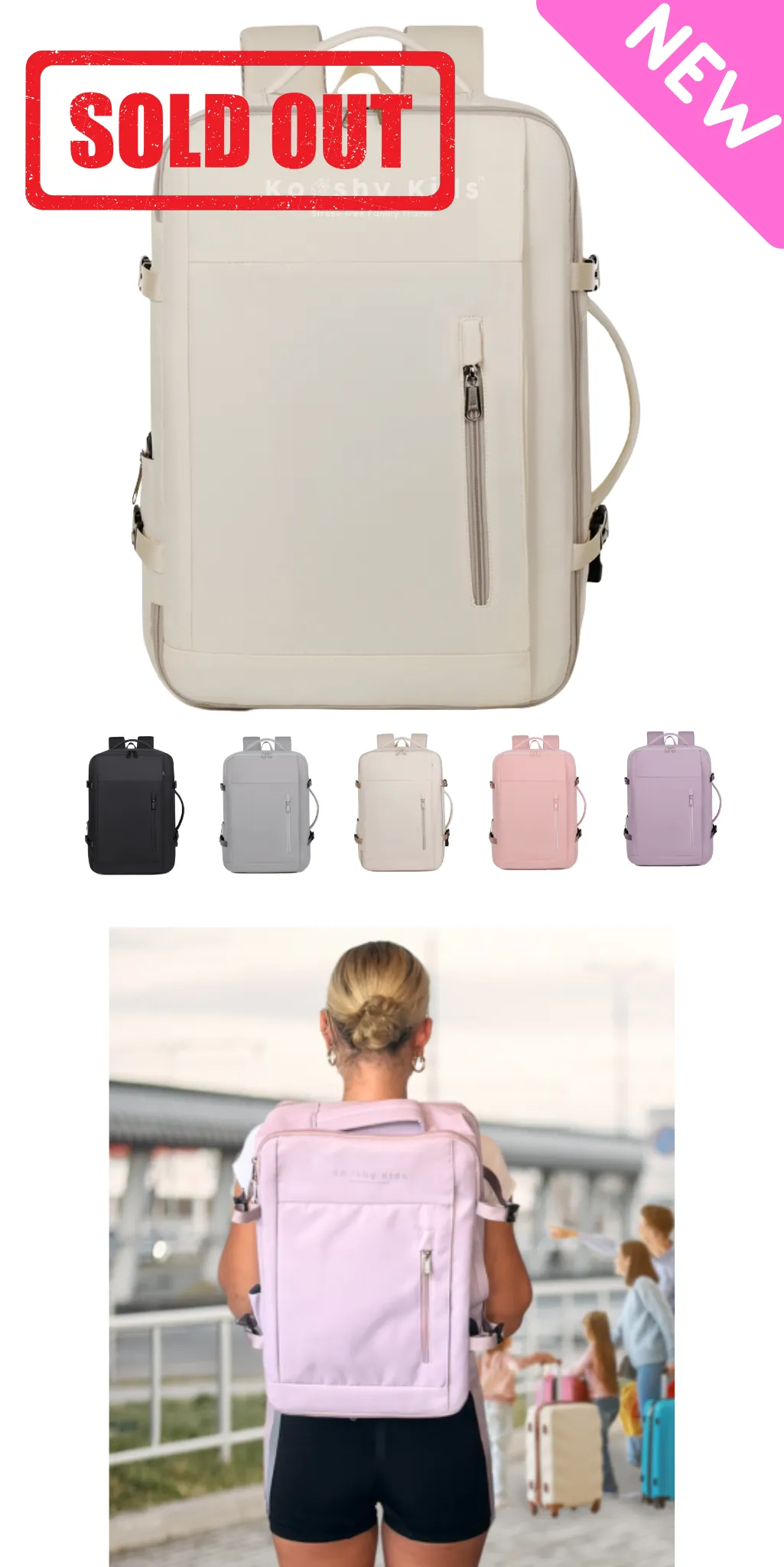 AdventureMax Travel Backpack