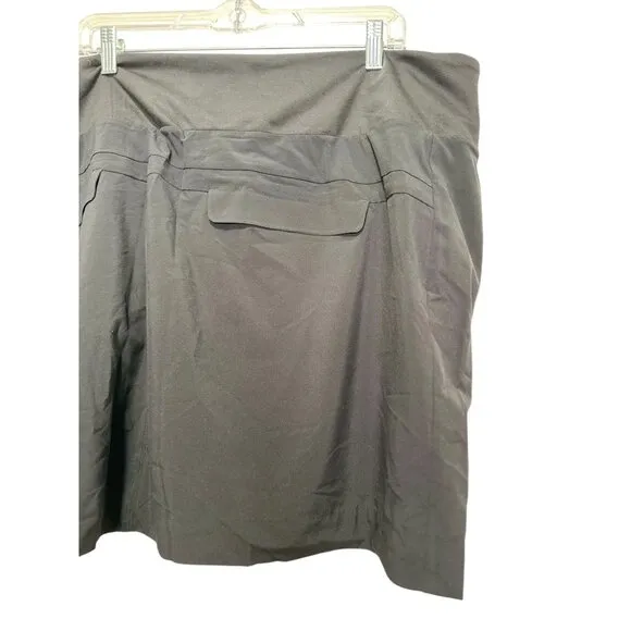 Athleta Soho Skirt Womens 26 3X Black Skirt Short Tennis Hiking Outdoor Golf NWT