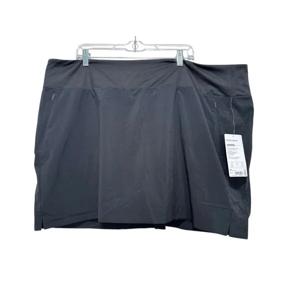 Athleta Soho Skirt Womens 26 3X Black Skirt Short Tennis Hiking Outdoor Golf NWT