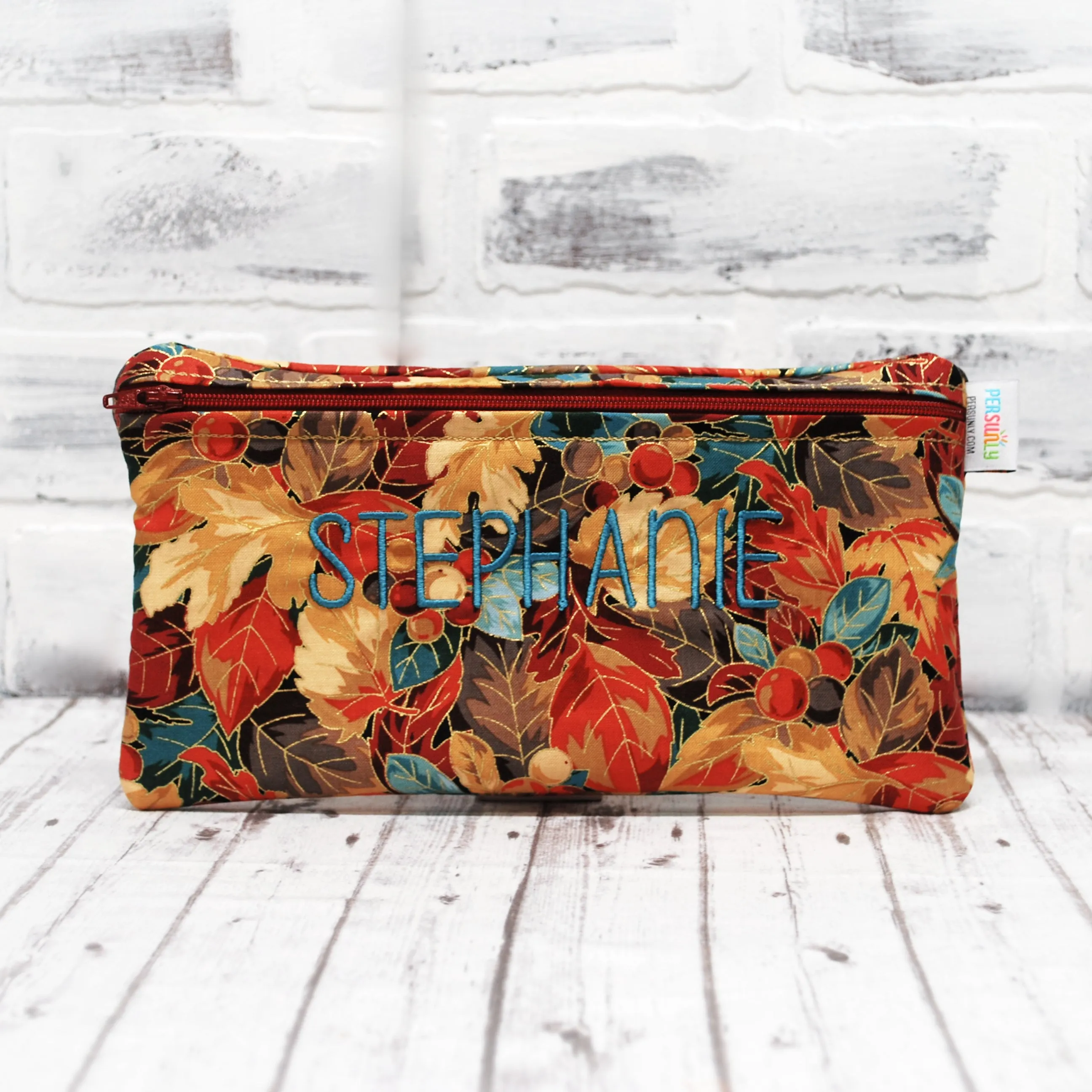 Autumn Spendor Personalized Reusable Food Bag