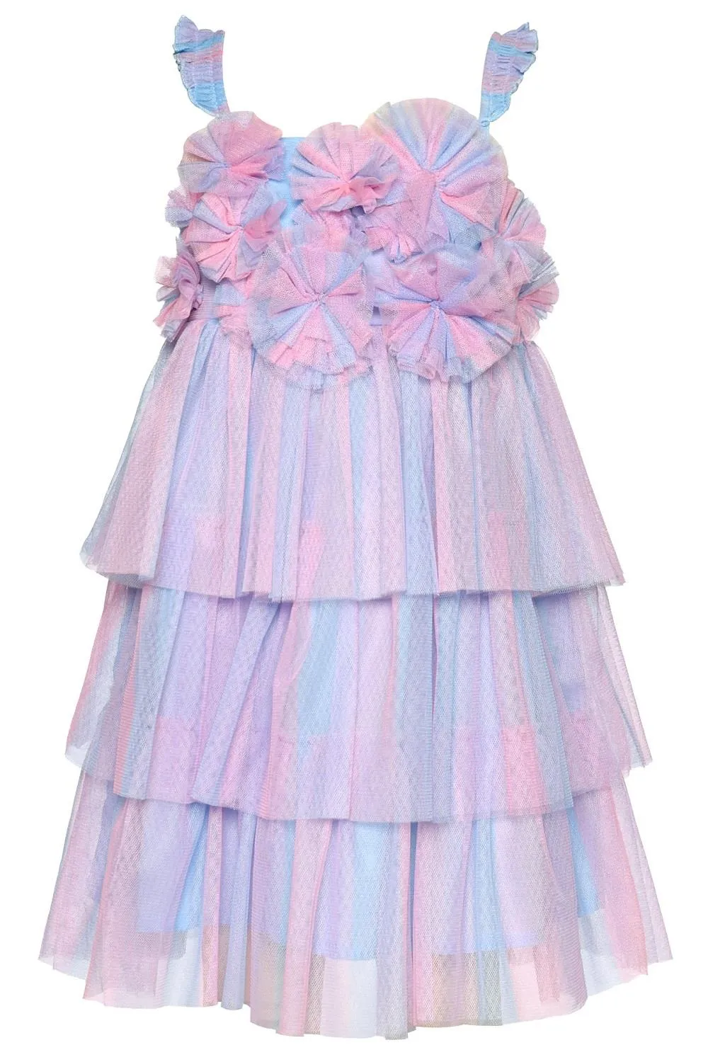 Baby Sara Pastel Ruffle Spin Wheel Dress