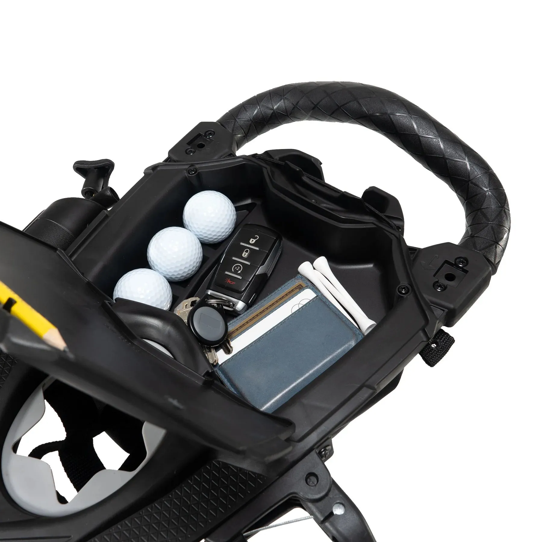 BagBoy Nitron Auto-Open Golf Push Cart Graphite/Charcoal