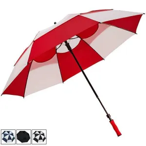 BagBoy Telescopic Wind Vent Umbrella 62 inches Navy/White (BB13852)