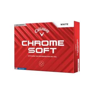 BALLE CALLAWAY CHROME SOFT 24 WHITE