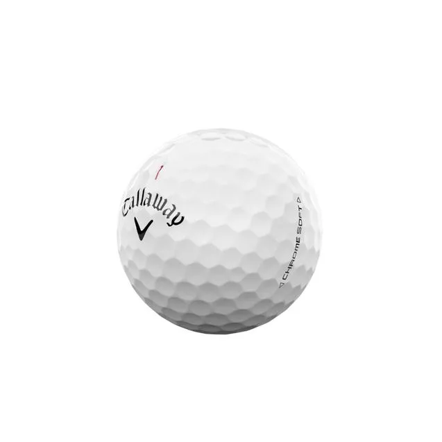 BALLE CALLAWAY CHROME SOFT 24 WHITE