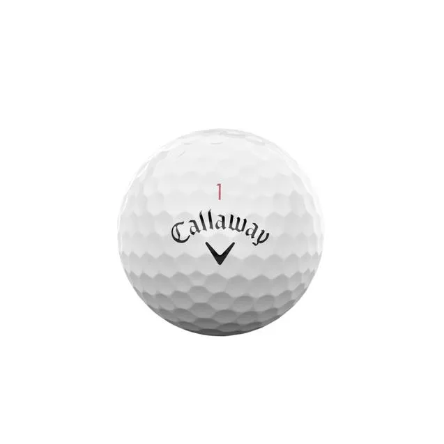 BALLE CALLAWAY CHROME SOFT 24 WHITE