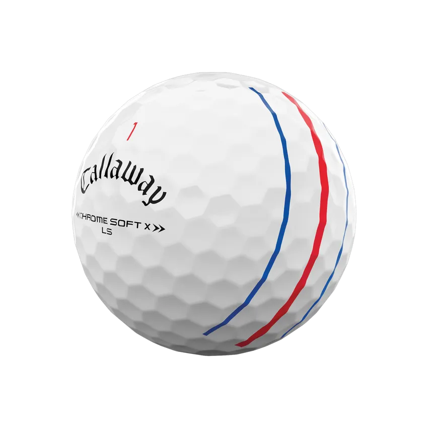 BALLE CALLAWAY CHROME SOFT X LS TRIPLE TRACK 22