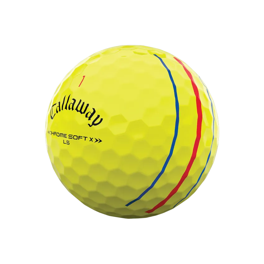 BALLE CALLAWAY CHROME SOFT X LS TRIPLE TRACK 22