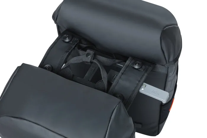 Basil - Miles Tarpaulin Double Bag (MIK)
