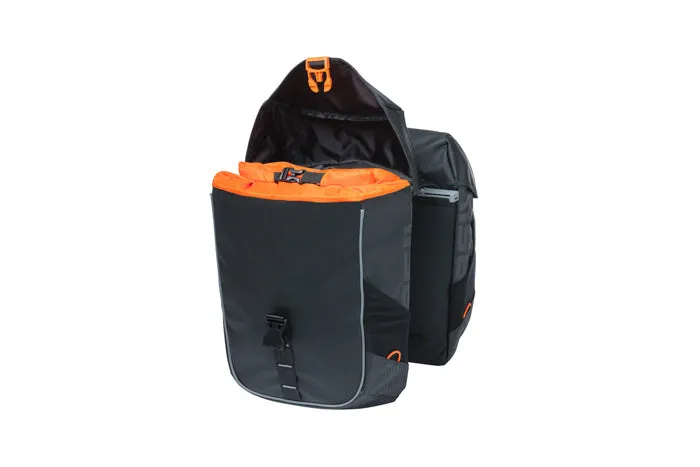 Basil - Miles Tarpaulin Double Bag (MIK)
