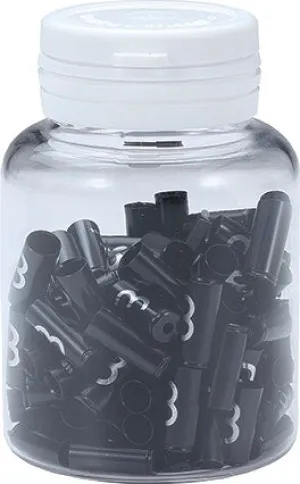 BBB Cycling Ferrules - Aluminium - Black