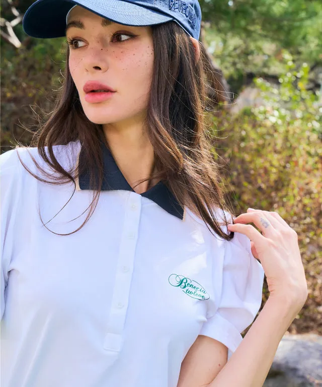 BENECIA 12 Lisa Puffy Top - White