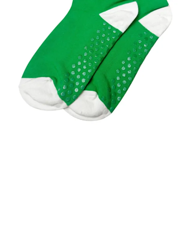 BENECIA 12 Nonslip Crew Socks - 3 pairs multi set