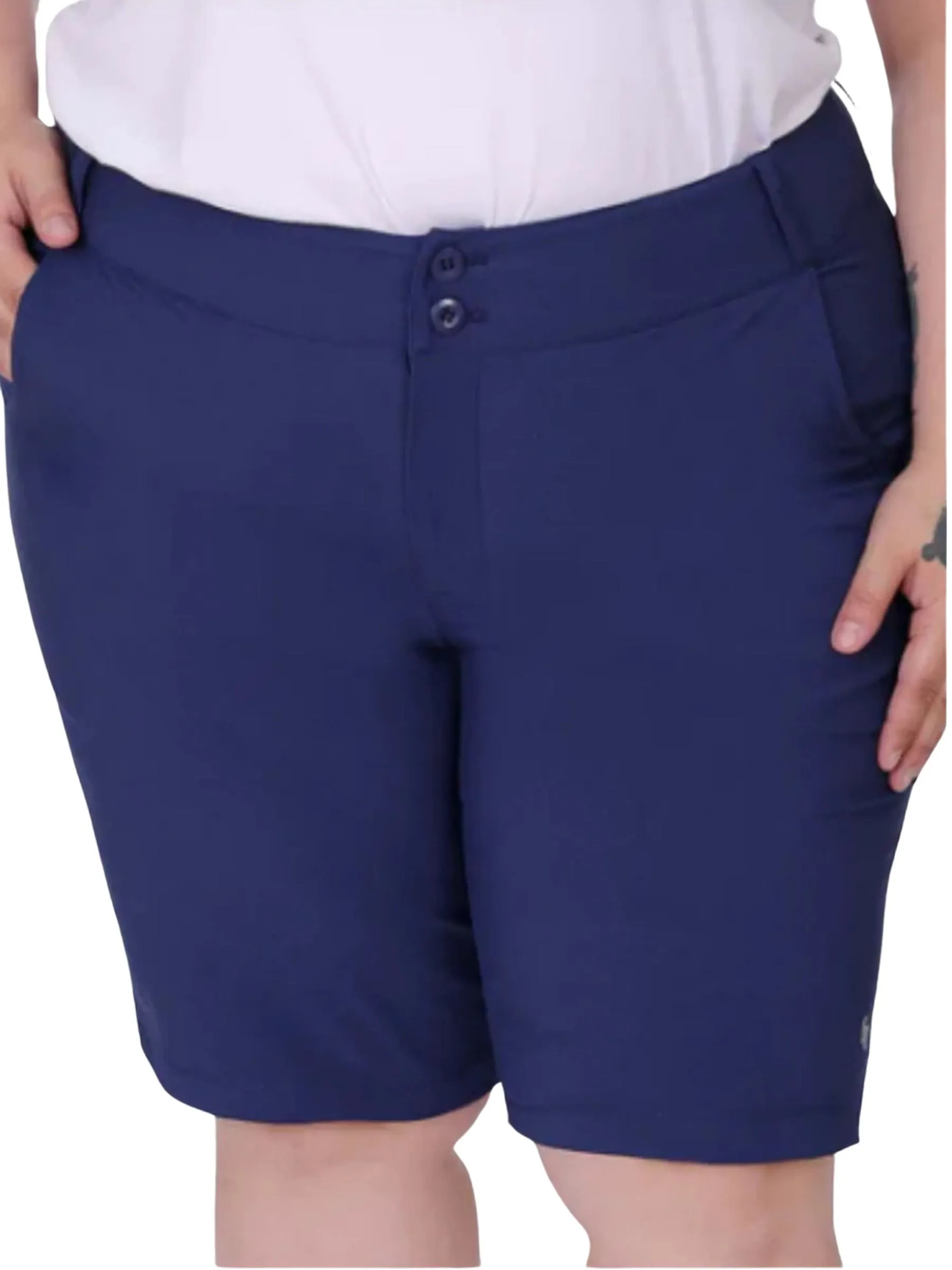 Bermudas Sunset Max Taille Plus - Marine