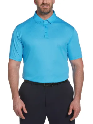 Big & Tall Jacquard Swing Tech™ Polo