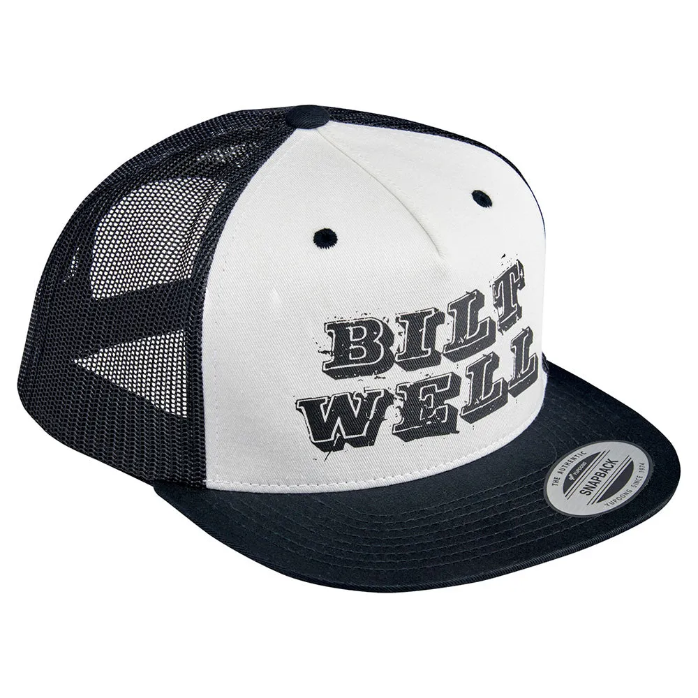 BILTWELL SMUDGE SNAP BACK [BLACK/WHITE/KHAKI]