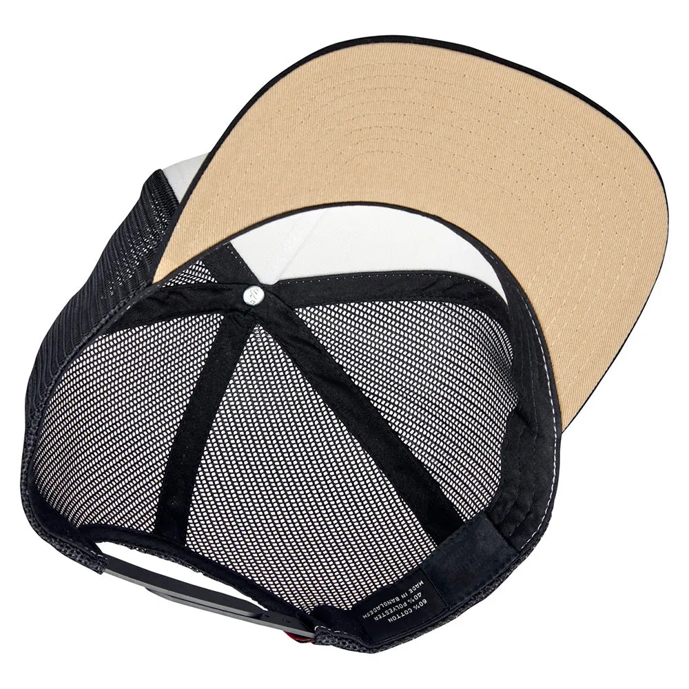 BILTWELL SMUDGE SNAP BACK [BLACK/WHITE/KHAKI]