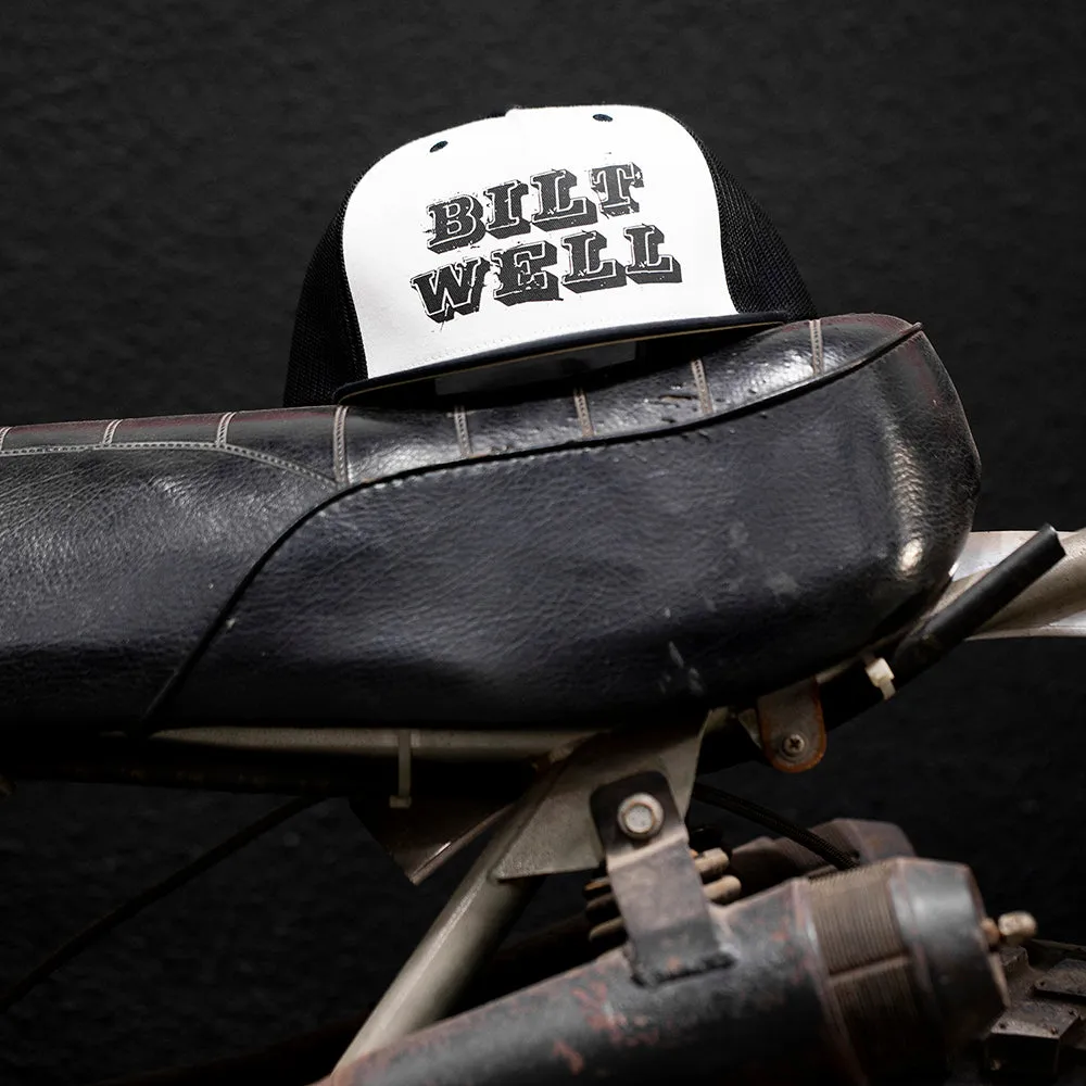 BILTWELL SMUDGE SNAP BACK [BLACK/WHITE/KHAKI]