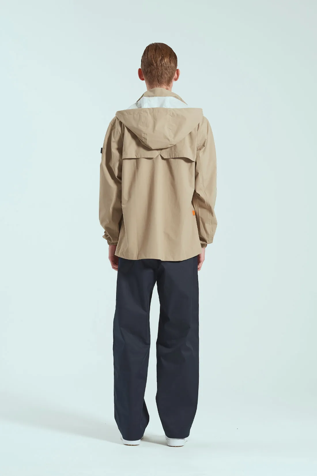 BIRDIE Mens Golf Rain Jacket - Beige
