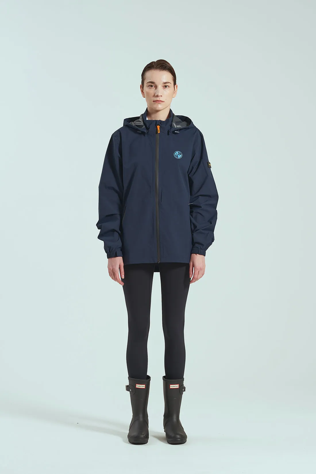 BIRDIE Mens Golf Rain Jacket - Navy