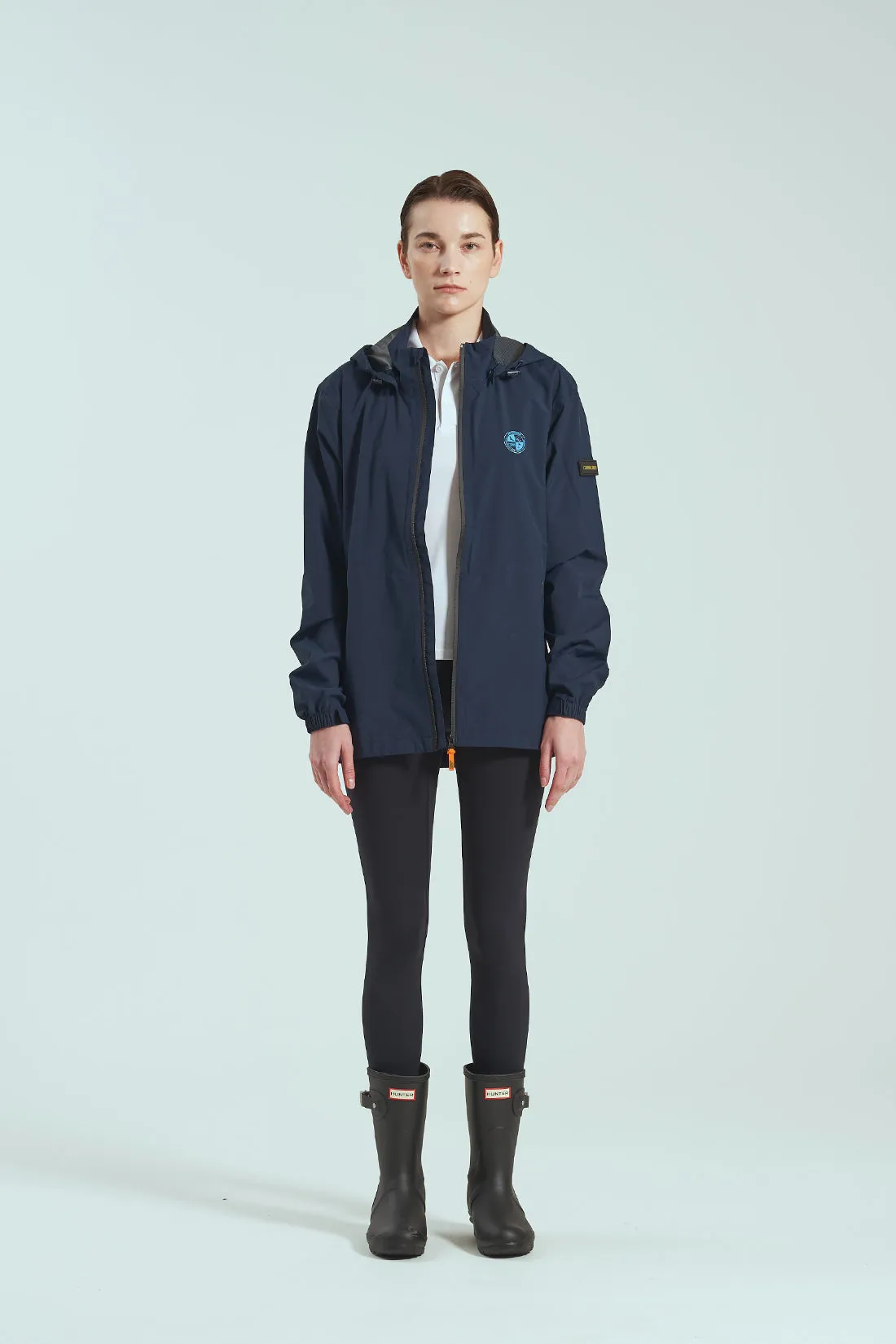 BIRDIE Mens Golf Rain Jacket - Navy