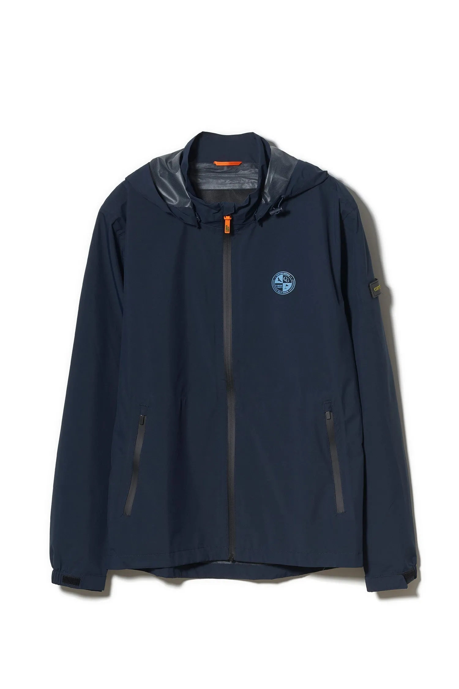 BIRDIE Mens Golf Rain Jacket - Navy