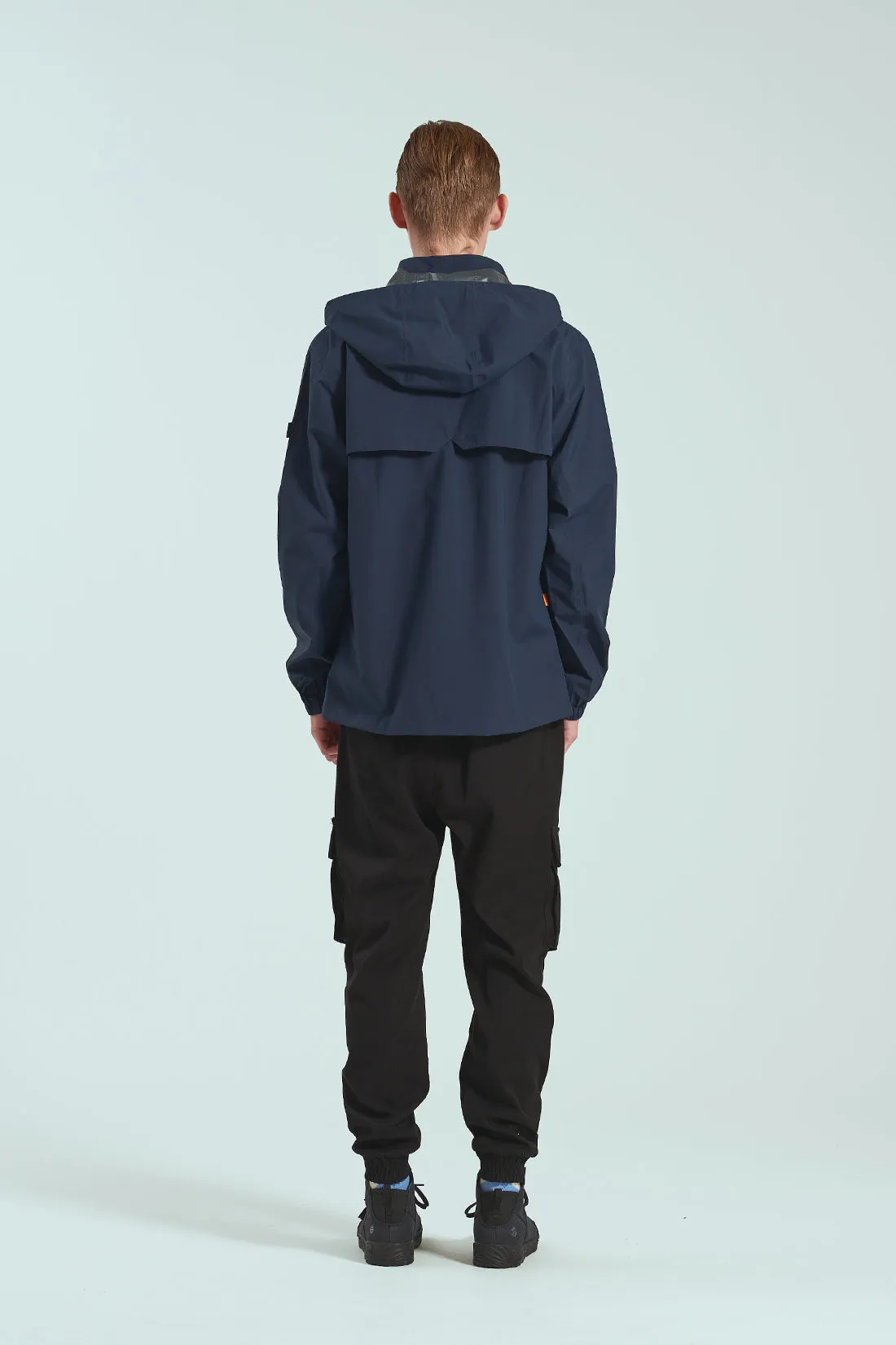 BIRDIE Mens Golf Rain Jacket - Navy
