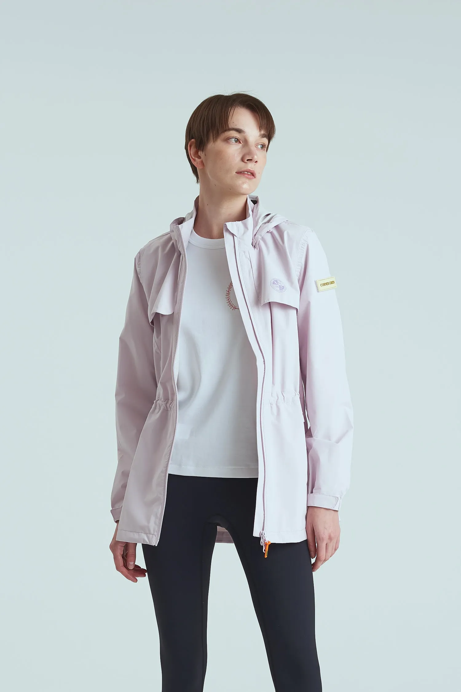BIRDIE Womens Golf Rain Jacket - Lilac