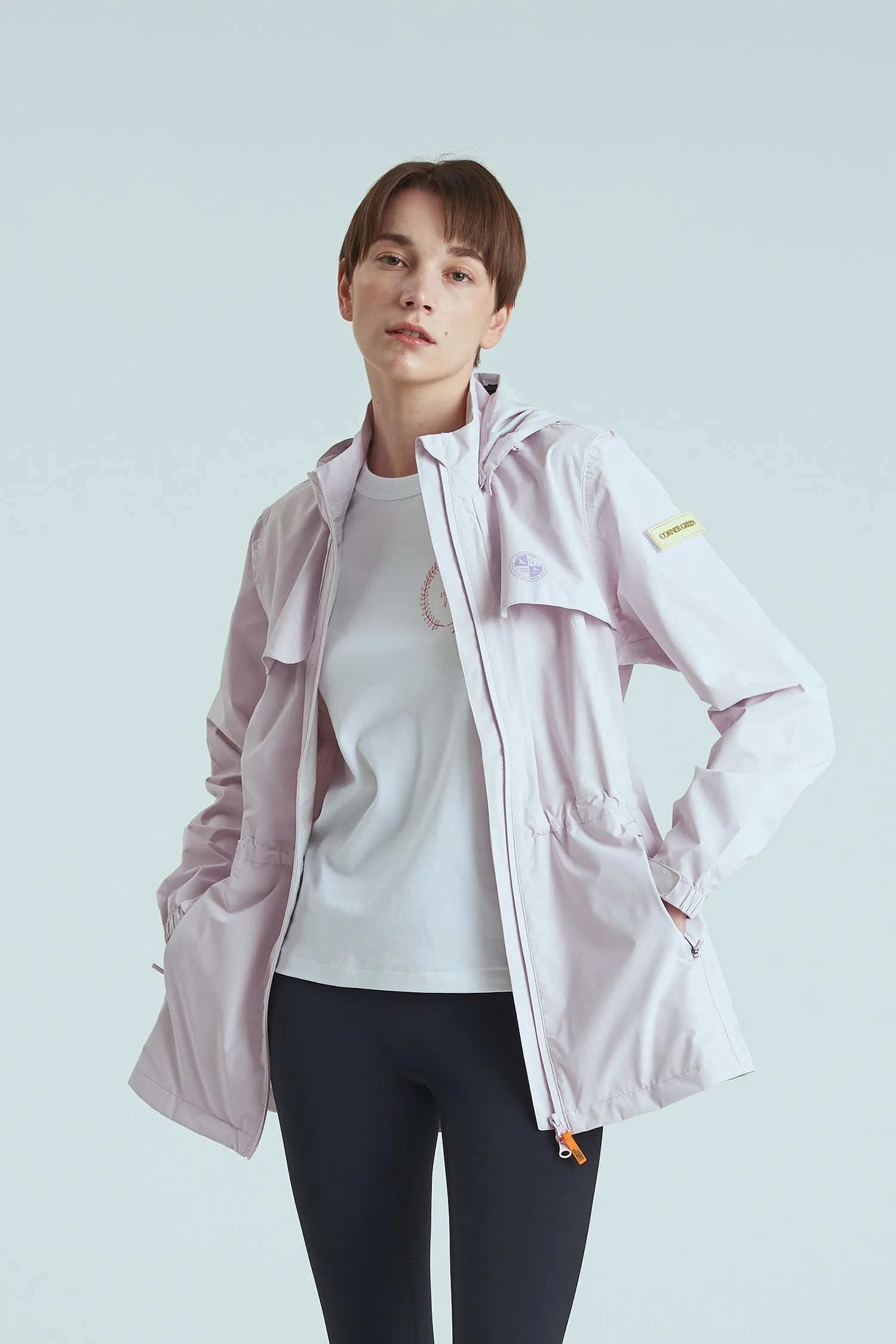 BIRDIE Womens Golf Rain Jacket - Lilac
