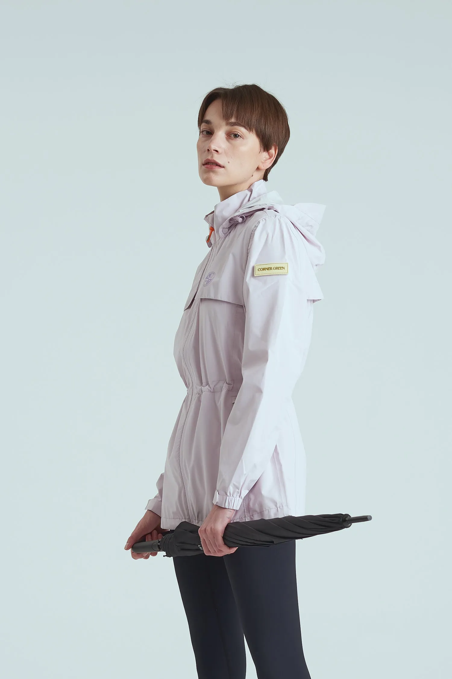 BIRDIE Womens Golf Rain Jacket - Lilac
