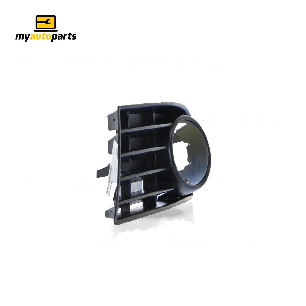 Black Front Bar Grille With Fog Light Mount Passenger Side Certified Suits Volkswagen Golf MK 5 7/2004 to 2/2009
