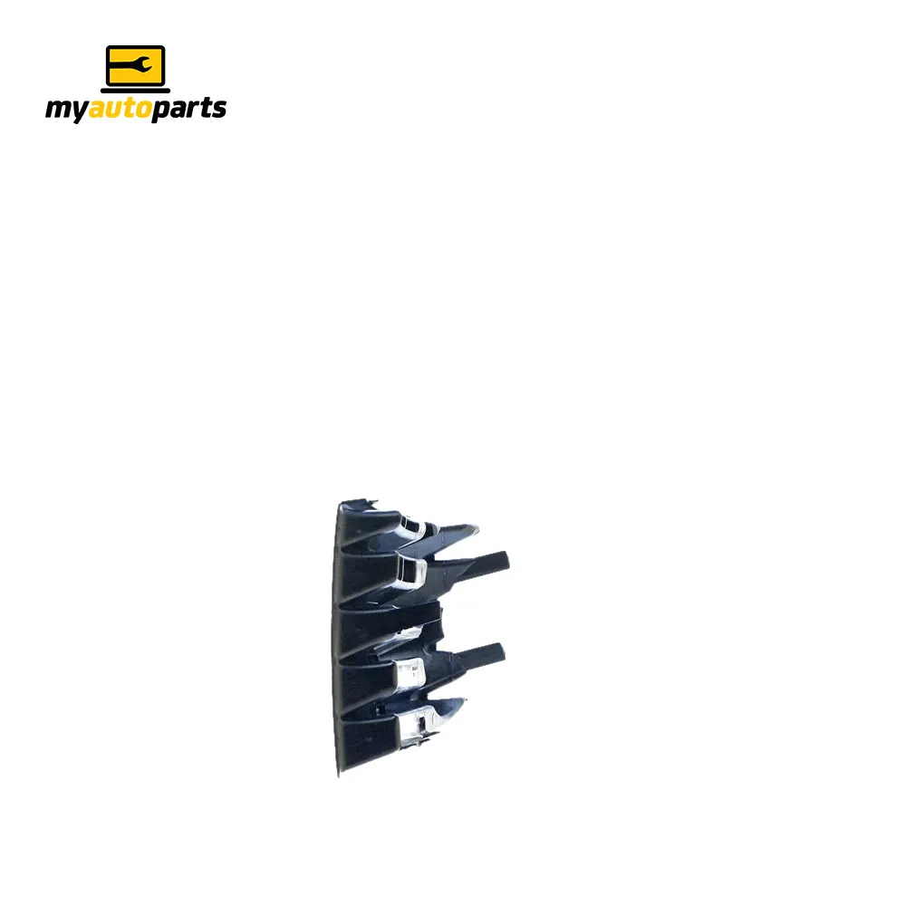 Black Front Bar Grille with Fog Light Mount Passenger Side Genuine Suits Volkswagen Golf MK 5 7/2004 to 2/2009