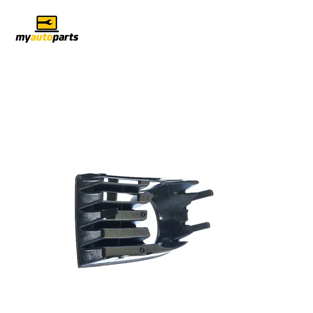 Black Front Bar Grille with Fog Light Mount Passenger Side Genuine Suits Volkswagen Golf MK 5 7/2004 to 2/2009